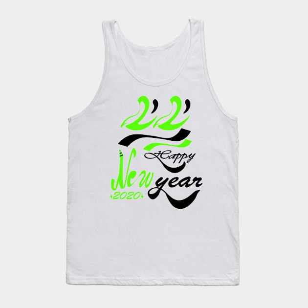 Happy New Year 2020 Tank Top by rashiddidou